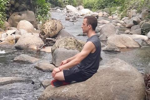 river meditation